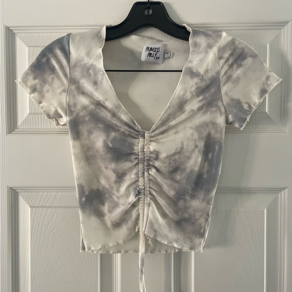 Tie Dye Drawstring Shirt